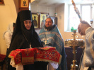 Игумения Александра поздравила Владыку Иоанна с 20-летием Архиерейской хиротонии