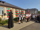 Клирики монастыря посетили школьные линейки, посвященные Дню знаний